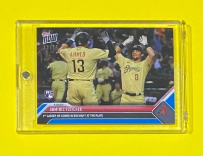 2023 Topps Now Dominic Fletcher BLUE PARALLEL /49 SSP Diamondbacks #281 RC 🔥 - Image 1 of 3