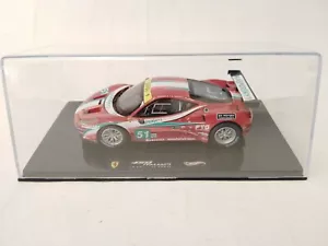 Hot Wheels Elite Ferrari 458 italia 8C #51 Fisichella Le Mans 2011 1/43 X5497 - Foto 1 di 2