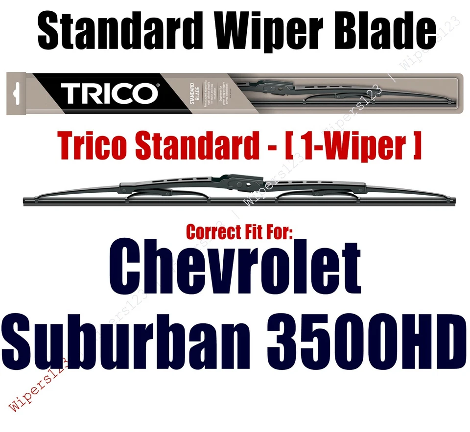 Wiper Blade Standard Grade fit 2019 Chevrolet Suburban 3500 HD Qty 1 - 30221 — 第 1/1 张图片