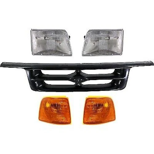 New For 1995-1997 Ford Ranger Headlight Kit Set of 5pcs - Image 1 of 4