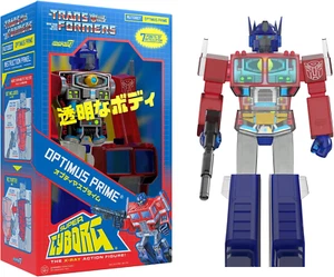 Super Cyborg Transformers Optimus Prime (Clear Red/Blue) - 11" Transformers Acti - Bild 1 von 12