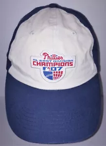 Gorra de béisbol ajustable Philadelphia Phillies - 2007 NL East Division Champs SGA - Imagen 1 de 3