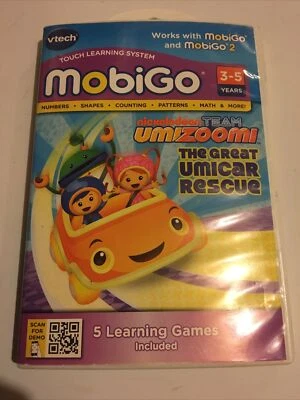 Vtech MobiGo Learning System Nickelodeon's Team Umizoom Age 3 4 5 2 Great Umicar - Image 1 of 3
