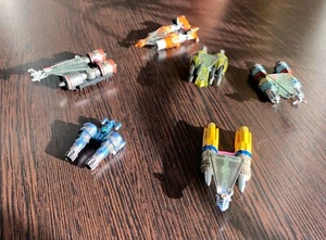6 x Micro Machines Star Wars Podracer u.a Sebulba & Anakin Skywalker - Bild 1 von 2