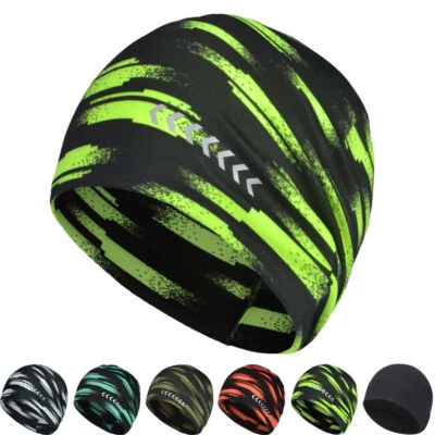Winter Warm Cycling Beanies Hat Windproof Skiing Running Skull Cap for Men Women - Image 1 of 4
