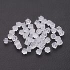 1000 pc Clear Translucent Plastic Earring Back Stoppers Nuts - 4mm - hole: 0.7mm