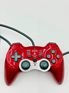 HORI PAD RED PS2 Turbo Analog Controller from Japan - Picture 1 of 9