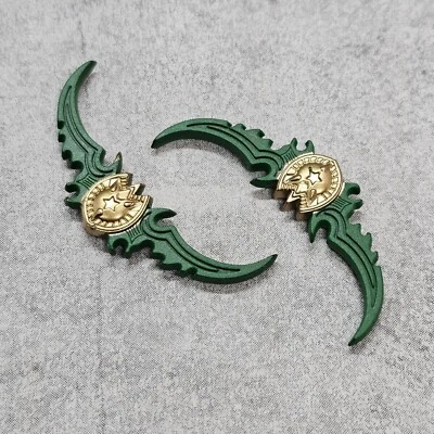 Gemelas Hojas de Azinoth Illidan War Glaives para Bloque Minifiguras Warcraft E9tbi7 Foto 1 de 3