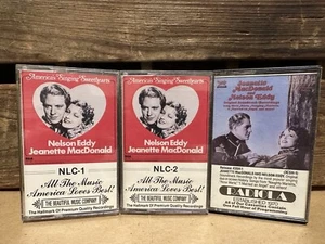 NELSON EDDY JEANETTE MACDONALD CASSETTE TAPE AMERICA'S SINGING SWEETHEARTS - Bild 1 von 8