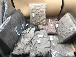 SDH Pouf Pillow Sham 57% Silk 43%Wool Fill, Various Sizes, choose one or more - Picture 1 of 18