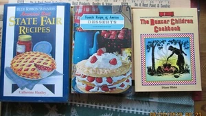 america desserts cookbook - boxcar children cookbook - blue ribbon cookbook - Imagen 1 de 12