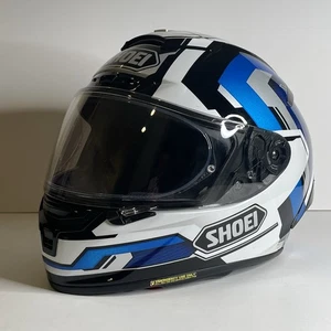 Shoei X-Fourteen Brink Helmet Blue White Silver XXL 7-7/8 - 8 - Bild 1 von 22