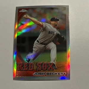 Josh Beckett 2010 Topps Chrome Refractor Parallel #67 Boston Red Sox  - Bild 1 von 2