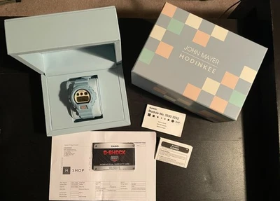 G-Shock Casio DW-6900 John Mayer x Hodinkee - Baby Blue [Limited Edition] RARE - Image 1 of 4