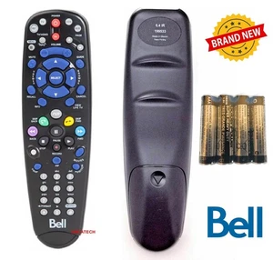 Bell Satellite Remote Control HD PVR 5.4 IR Genuine with Batteries  - Brand New - Foto 1 di 7