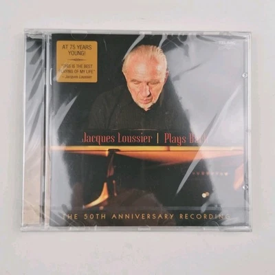 Jacques Loussier Plays Bach The 50th Anniversary Recording CD Album (2009) - New - Image 1 of 3