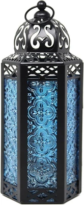 Lámpara Candelabro Decorativa 10.5" Marroquí para Mesa o Colgante Foto 1 de 4