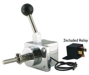 V-Factor 17780 Chrome Lever Solenoid Start System - Big Twin & Shovelhead 65-88 - Picture 1 of 1