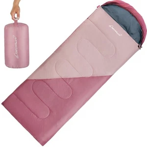 Sleeping Bag for Adults and - Lightweight Camping Sleeping Bag for Girls, Boy... - Picture 1 of 9