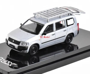 TG HobbyJapan 1:64 Silver TOYOTA Probox Mini Van Sport Model Diecast Metal Car - Picture 1 of 2