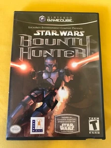Star Wars Bounty Hunter Nintendo GameCube 2002 Juego Y Manual Sin Tarjeta - Imagen 1 de 3