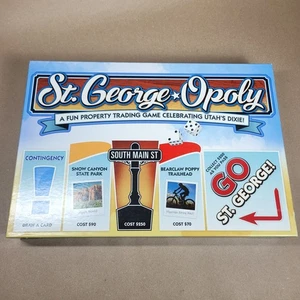 St. George Opoly Monopoly-Like Board Game Utah Dixie New Open Box - Picture 1 of 6