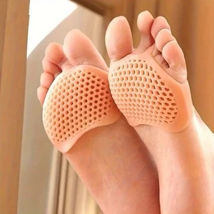 2 Silikon Gel Vorfuß Ballen Polster Ballenkissen Fußpad Ballen Fußsohle Schutz - Bild 1 von 5