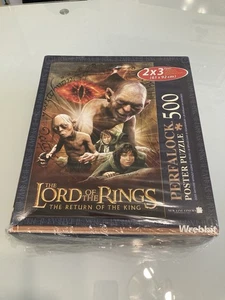 Póster Wrebbit El Señor de los Anillos El Retorno del Rey Puzzle Viaje a Mordor - Imagen 1 de 4