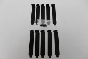 Cubiertas de placa de ranura de expansión de perfil completo de aluminio, paquete de 4, PLATEBLANK - Imagen 1 de 1