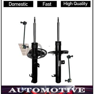 Puntales delanteros Monroe OEM con barra estabilizadora para Ford Focus 2006-2011 garantía de por vida Foto 1 de 2