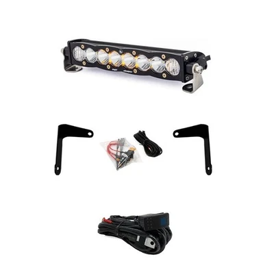 Baja Designs S8 Shock Mount Light Bar Kit - 10in Clear 447037 baj447037 - Image 1 of 3