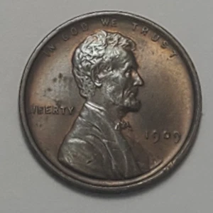 Nicer Low Mintage 1909 P VDB Lincoln Wheat Cent - Picture 1 of 2