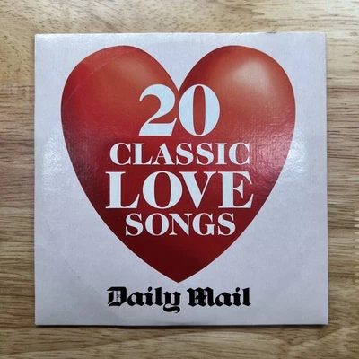20 CLASSIC LOVE SONGS ~ 20 TRACK MAIL PROMO MUSIC CD - Image 1 of 3