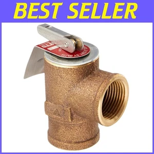 ASME Rated 30 PSI Pressure Relief Valve 3/4" Bronze - Picture 1 of 4