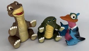 Land vor unserer Zeit Littlefoot, Spike und Petrie Pizza Hut 1988 Vintage 3 Stück - Bild 1 von 11