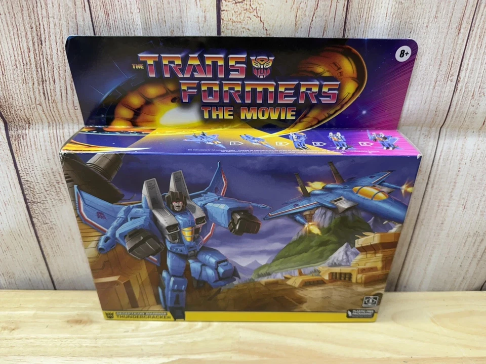 Thundercracker Deception Warrior Transformers La Película Retro 1986 G1 Sellado Foto 1 de 1