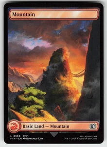 Mountain L FINAL FANTASY 303 MTG - Picture 1 of 2