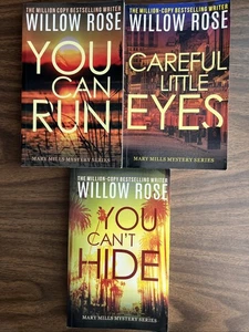 Mary Mills FBI Mystery Rose Willow Lot of 3 Cocoa Beach 7th Street Crew Mystery - Picture 1 of 6