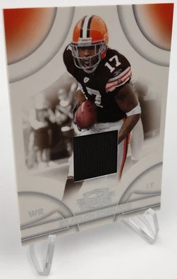 Tarjeta Camiseta Braylon Edwards 2008 Donruss Threads SP/250 Reliquia Browns Michigan Foto 1 de 4