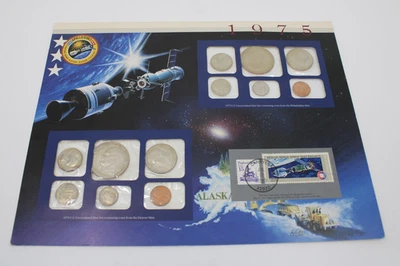 1975 P/D United States Mint Set by The Postal Commemorative Society Stamp Cover - Image 1 of 4