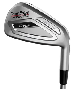 Tour Edge Exotics C722 4-PW, AW Iron Set Stf Graphite Fujikura Ventus Blue 8 VG - Picture 1 of 4