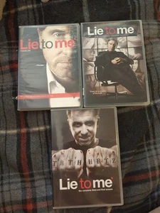 Lie To Me Complete Series Seasons 1 2 3 (DVD) Tim Roth • Thriller Mystery Series - Picture 1 of 13