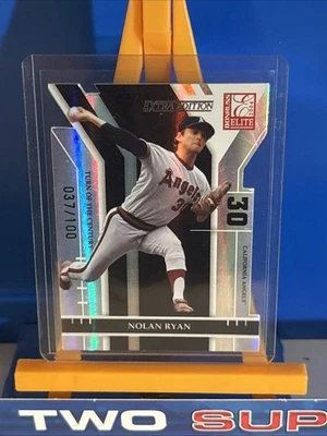 2004 Donruss Elite Extra Edition Die-Cut /100 NOLAN RYAN #207 CAL Nm-MT HOF SP - Image 1 of 4