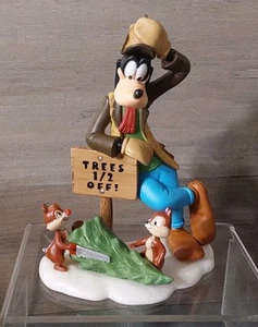 Goofy Chip n Dale 2012 Disney Hallmark Christmas Ornament Half Off Hijinks - Picture 1 of 6
