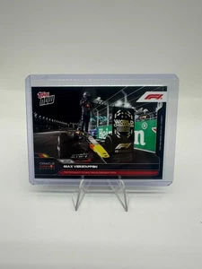 2024 Topps Now Formula 1 F1 Card 071 Max Verstappen 4th Drivers World Champion - Picture 1 of 2