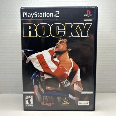 Rocky PlayStation 2 2002 CIB Complete *TESTED* Read Description - Image 1 of 4