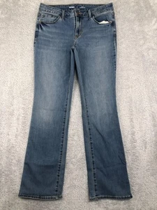 Old Navy Jeans Womens Size 8 Short (30x30) Kicker Bootcut Mid Rise Blue Denim - Picture 1 of 15