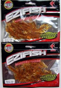 2 Stück Forellen Barsch Crappie duftende Micro Garnelen Angelköder NEU - Bild 1 von 3