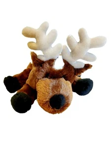 Ganz Webkinz Christmas Reindeer Plush Brown Soft No Tags/Code - Picture 1 of 11