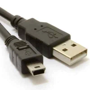 USB A to Mini USB B Charging Cable for PSP PlayStation 3 PS3 Controller Charger - Picture 1 of 4